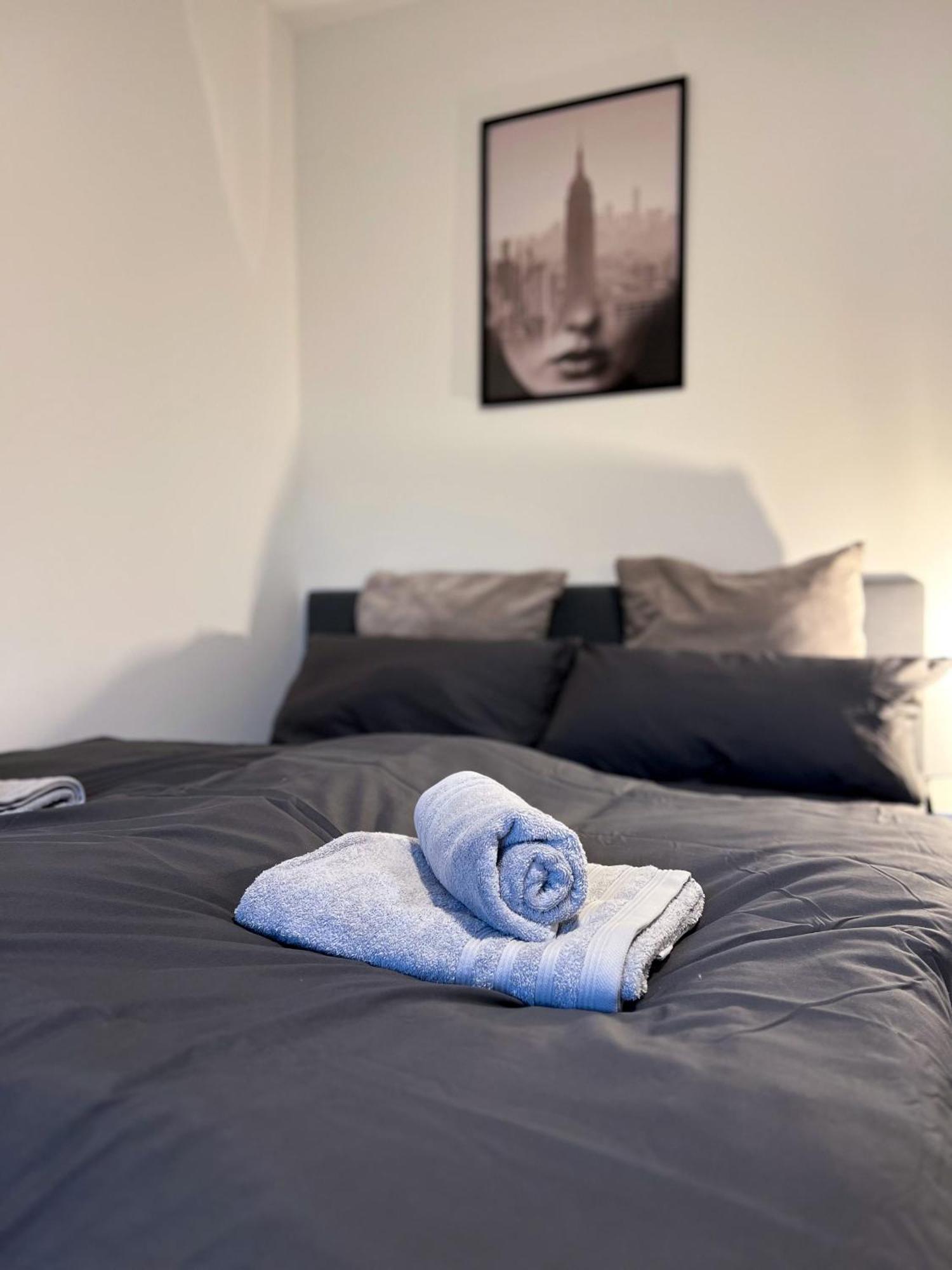Zentrale Wohlfuehloase Mit Parkplatz Osnabrück Exterior foto